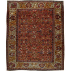 Antiker persischer Sultanabad-Teppich