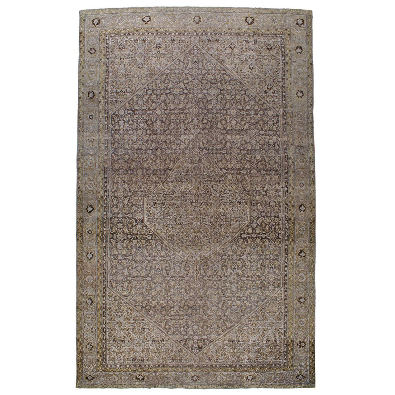 Antiker persischer Malayer-Teppich im Angebot