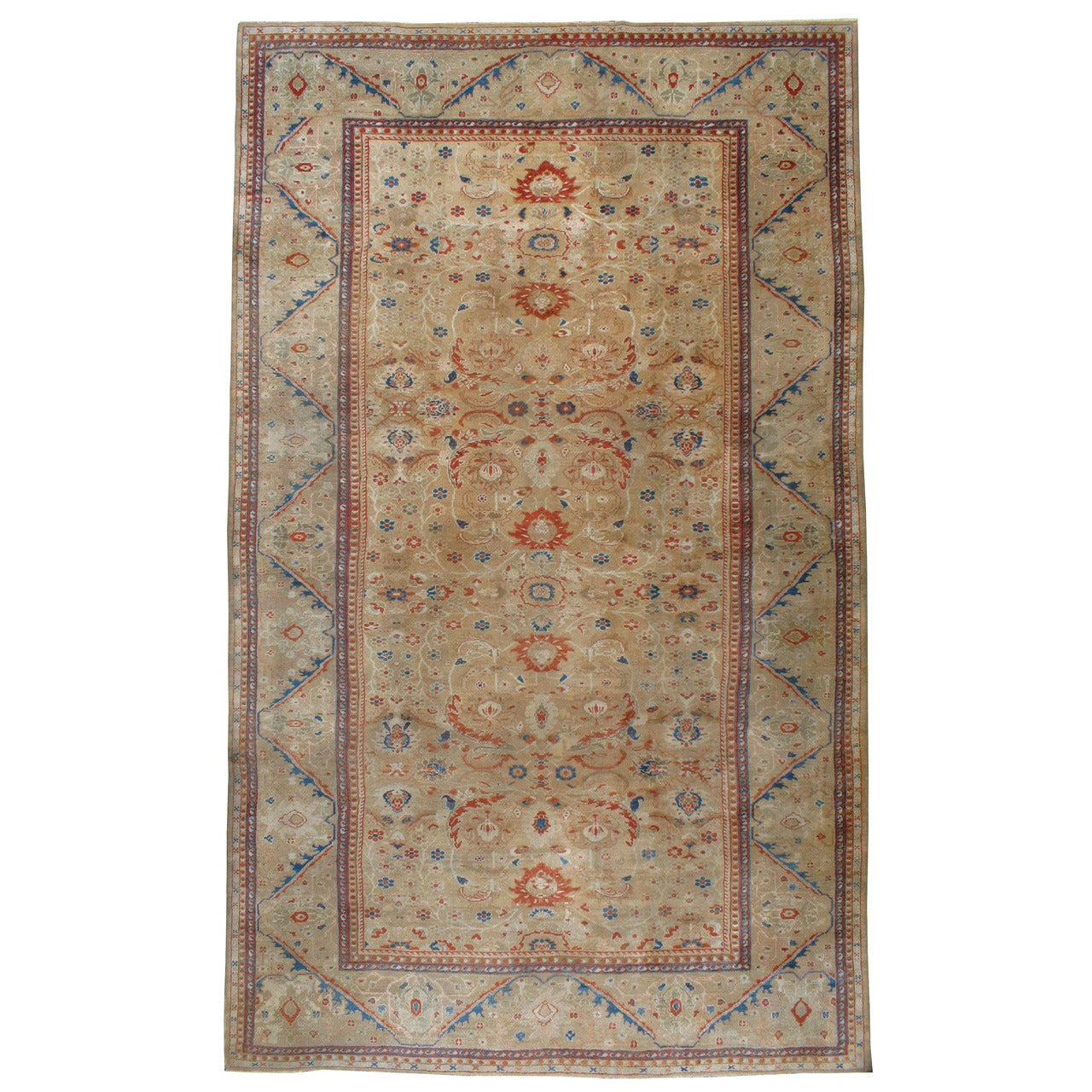 Antiker persischer Sultanabad-Teppich