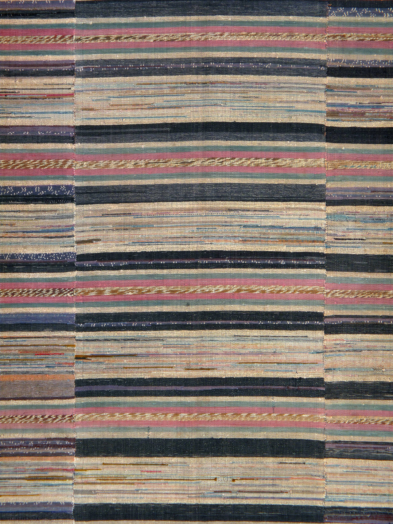 Vintage American Rag Rug