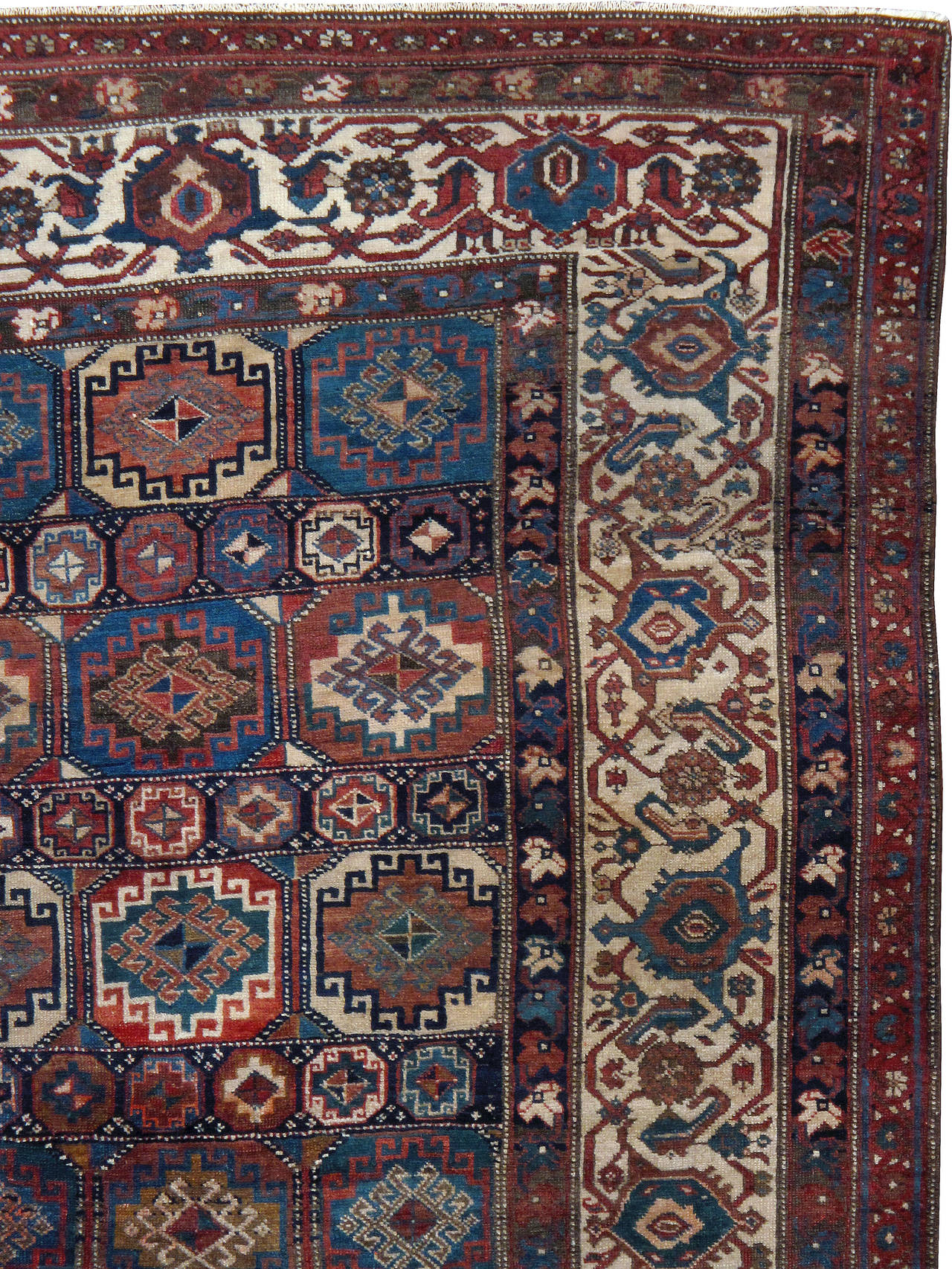Hand-Woven Antique North West Persian Rug
