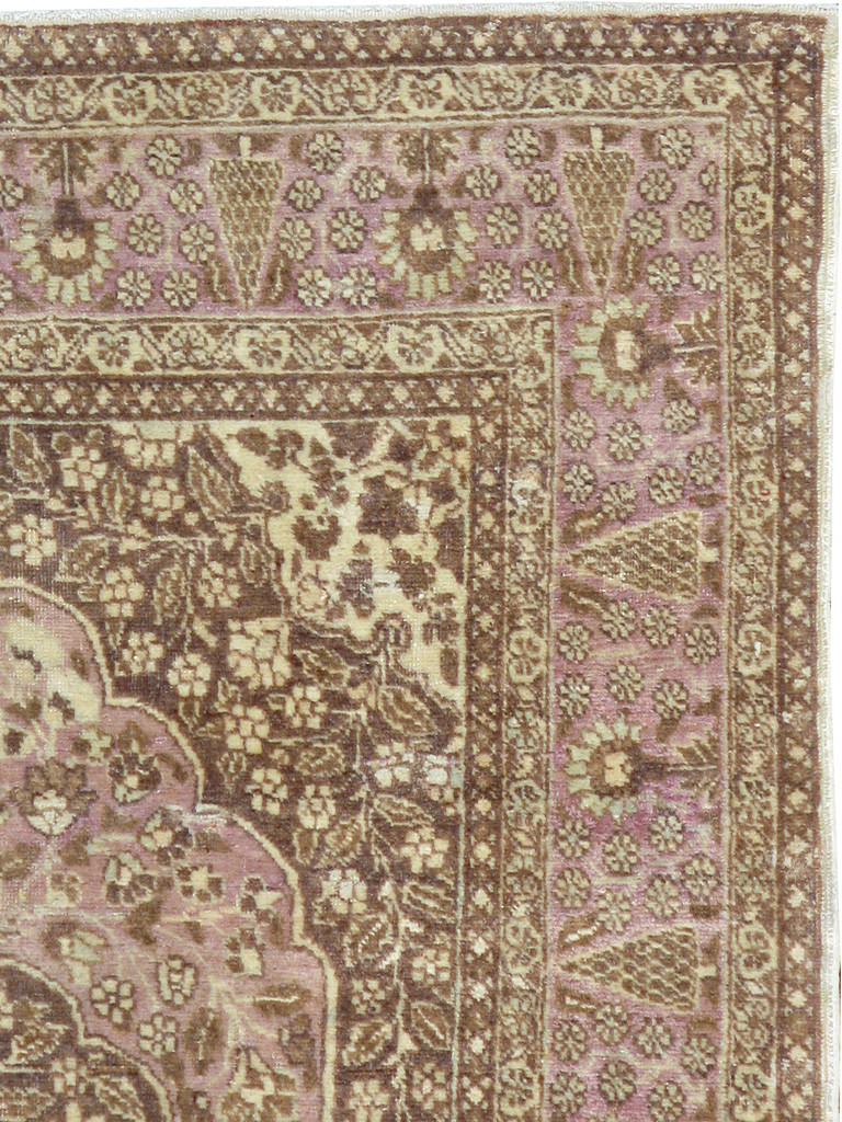 Since the 19th century, Iran started exporting artisan carpets around the world, especially to Europe. Artists used one of the three versions of vertical looms later referred to as a Tabriz Loom. Artists created elaborate rugs, geometrical shapes,