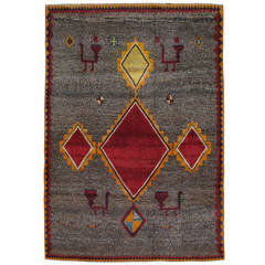 Vintage Persian Gabbeh Rug 3