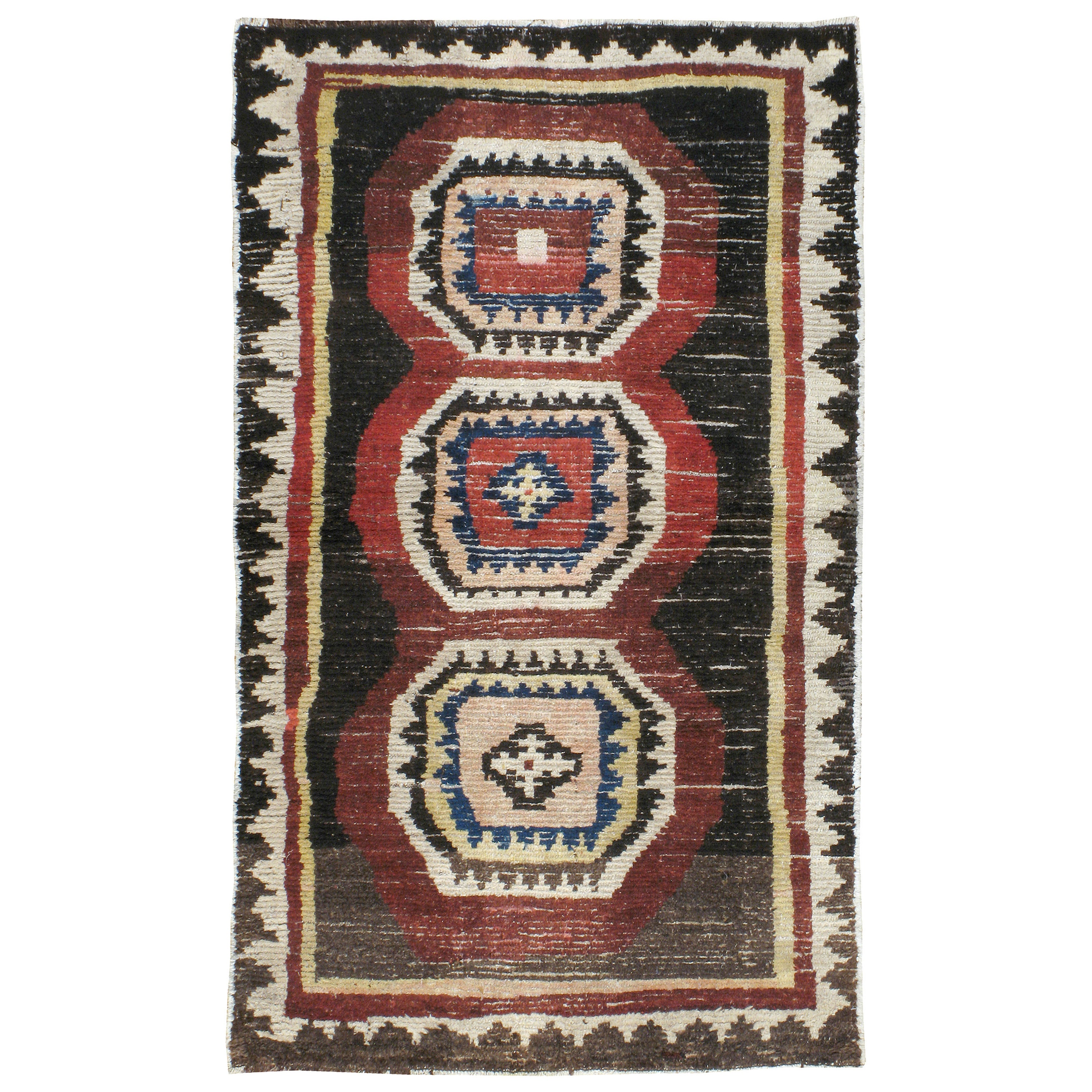 Antique Persian Gabbeh Rug For Sale