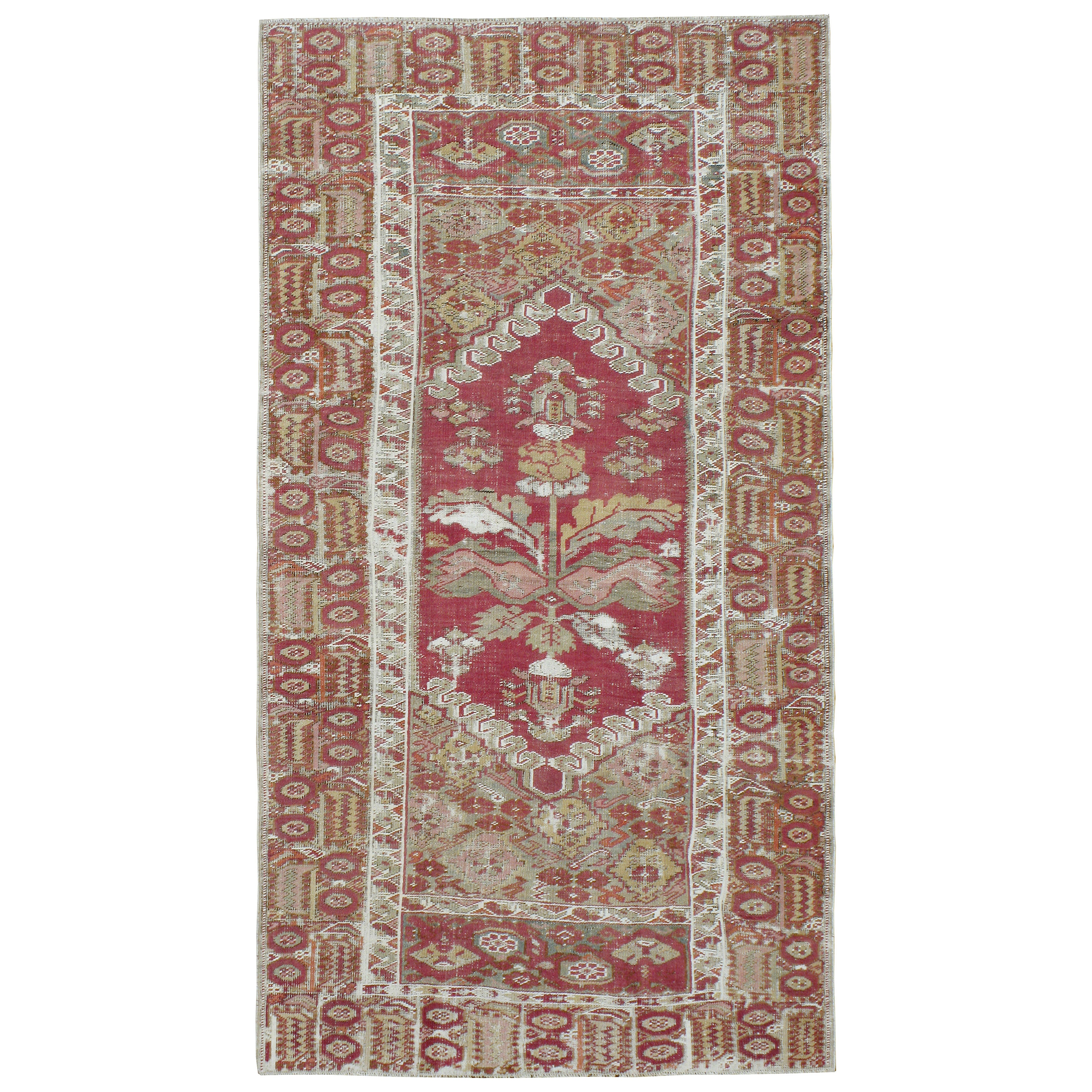 Antique Turkish Ghourdes Rug