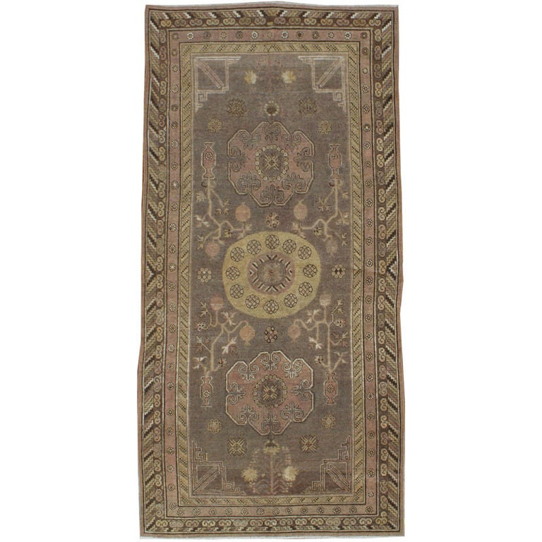 Tapis antique Samarkand Khotan