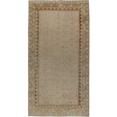 Tapis Khotan ancien du Turkestan oriental