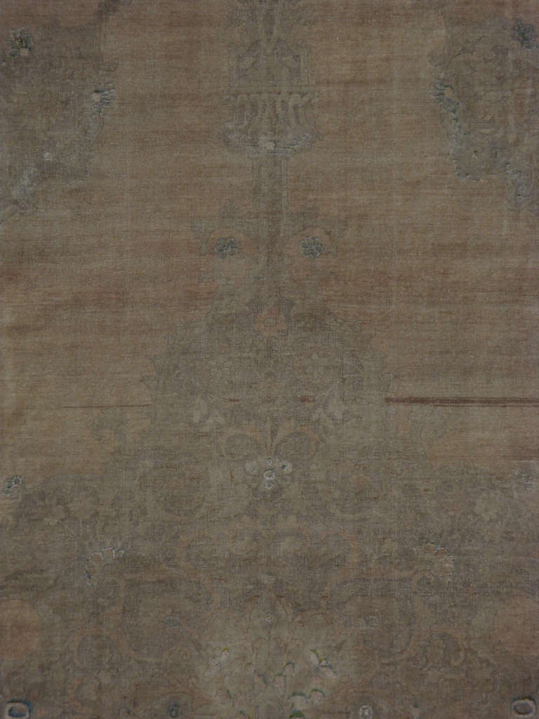 Perse Tapis persan ancien de Tabriz Hadgi Jalili en vente