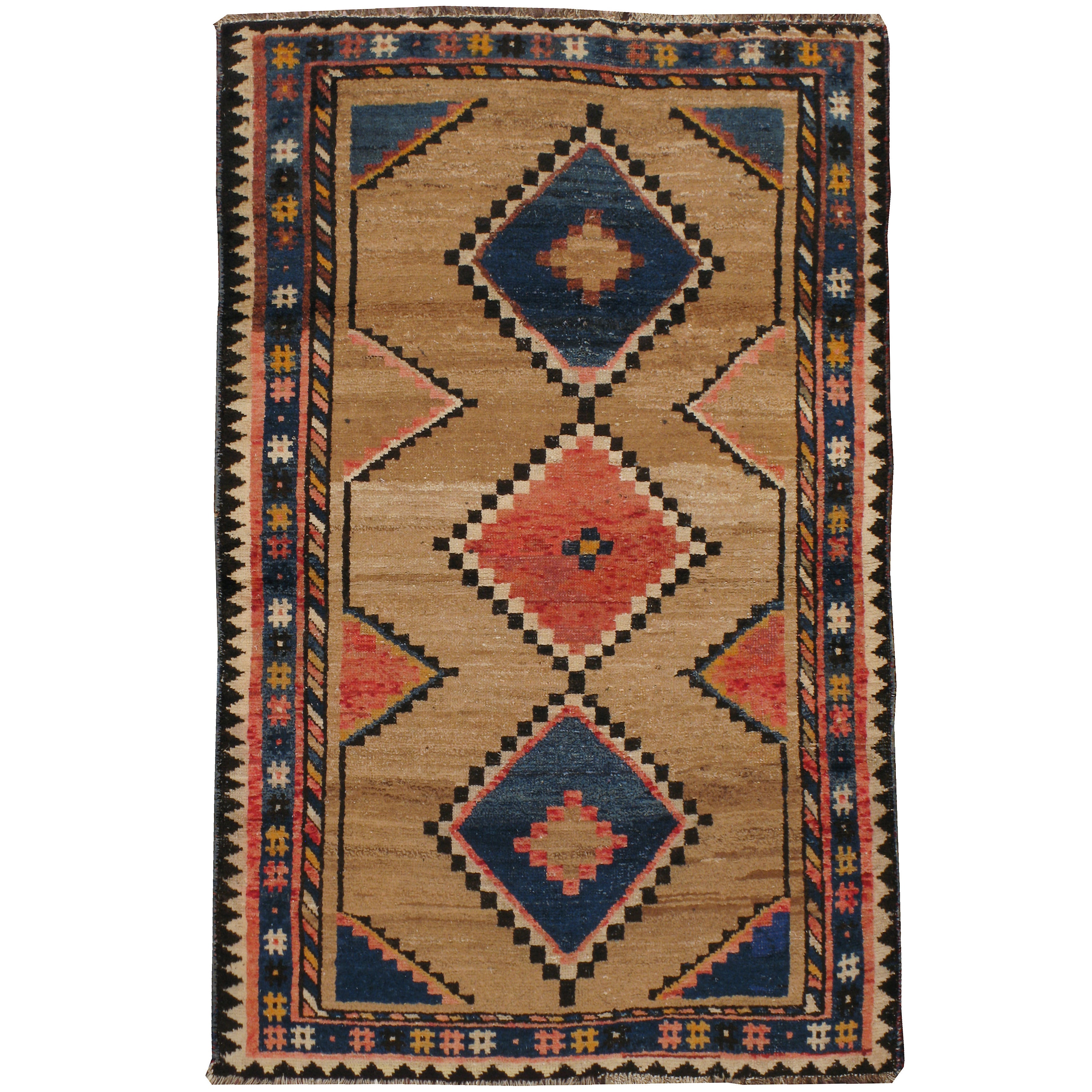 Vintage Persian Gabbeh Rug