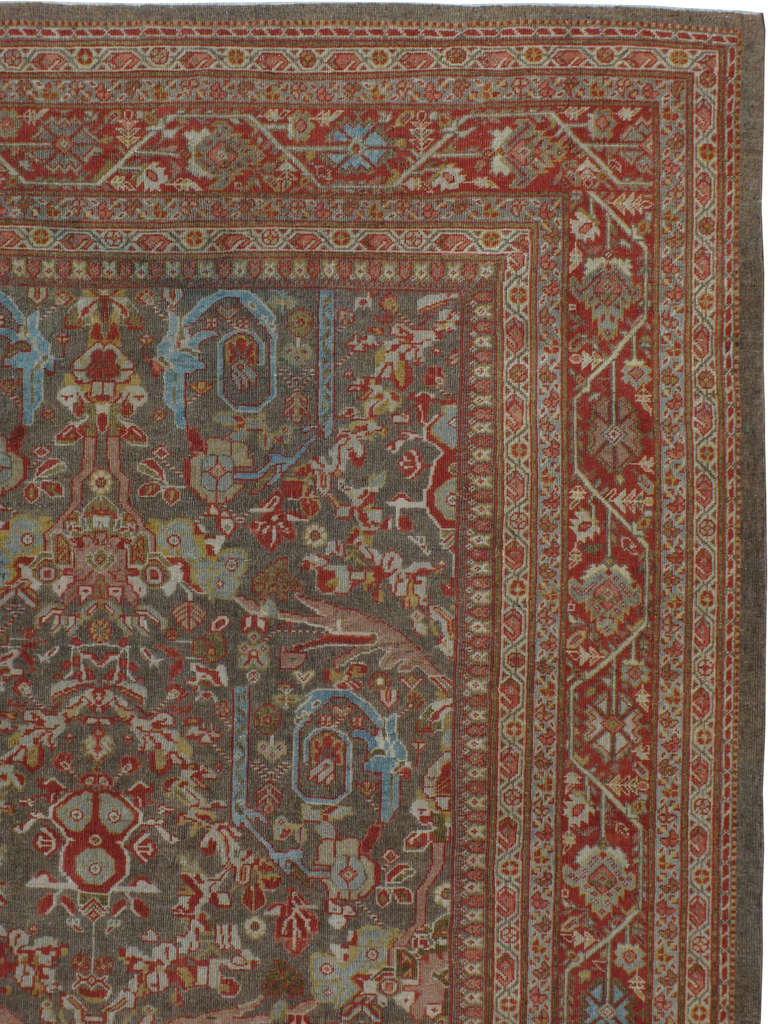 Alfombra persa antigua Mahal Persa en venta