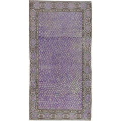 Tapis Khotan ancien du Turkestan oriental