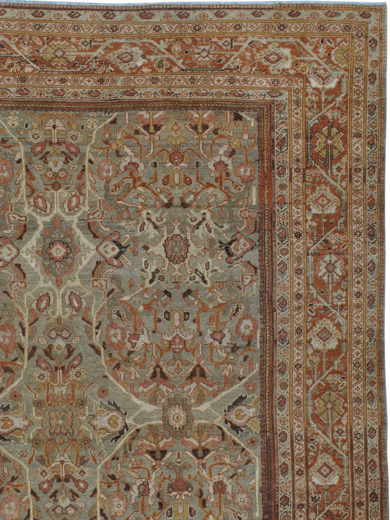 Antiker persischer Mahal-Teppich (Sultanabad) im Angebot