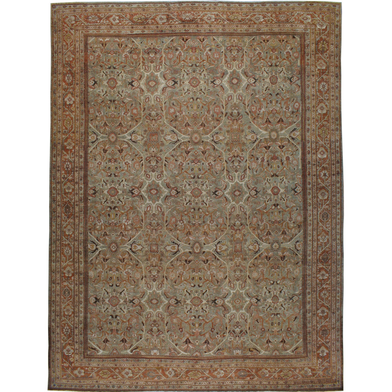 Tapis persan antique Mahal
