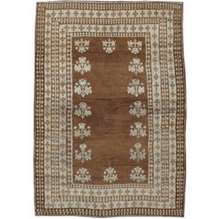 Tapis turc ancien de Ghourdes
