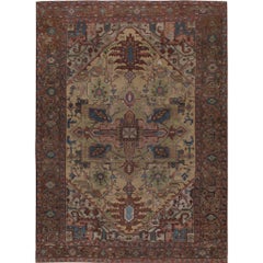 Tapis persan antique Heriz