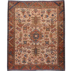 Antique Persian Heriz Rug, circa 1920