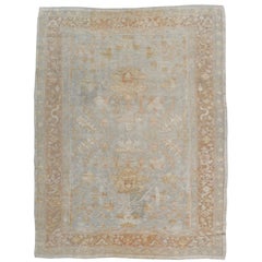Ancien tapis turc Souf Oushak en angora