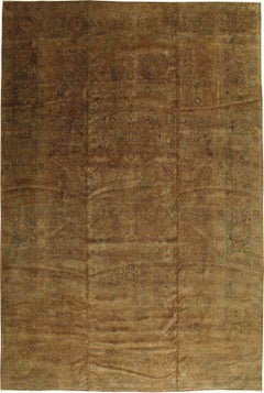 Antigua Alfombra Persa Tabriz 11ft. 6in. x 17ft. 4in.