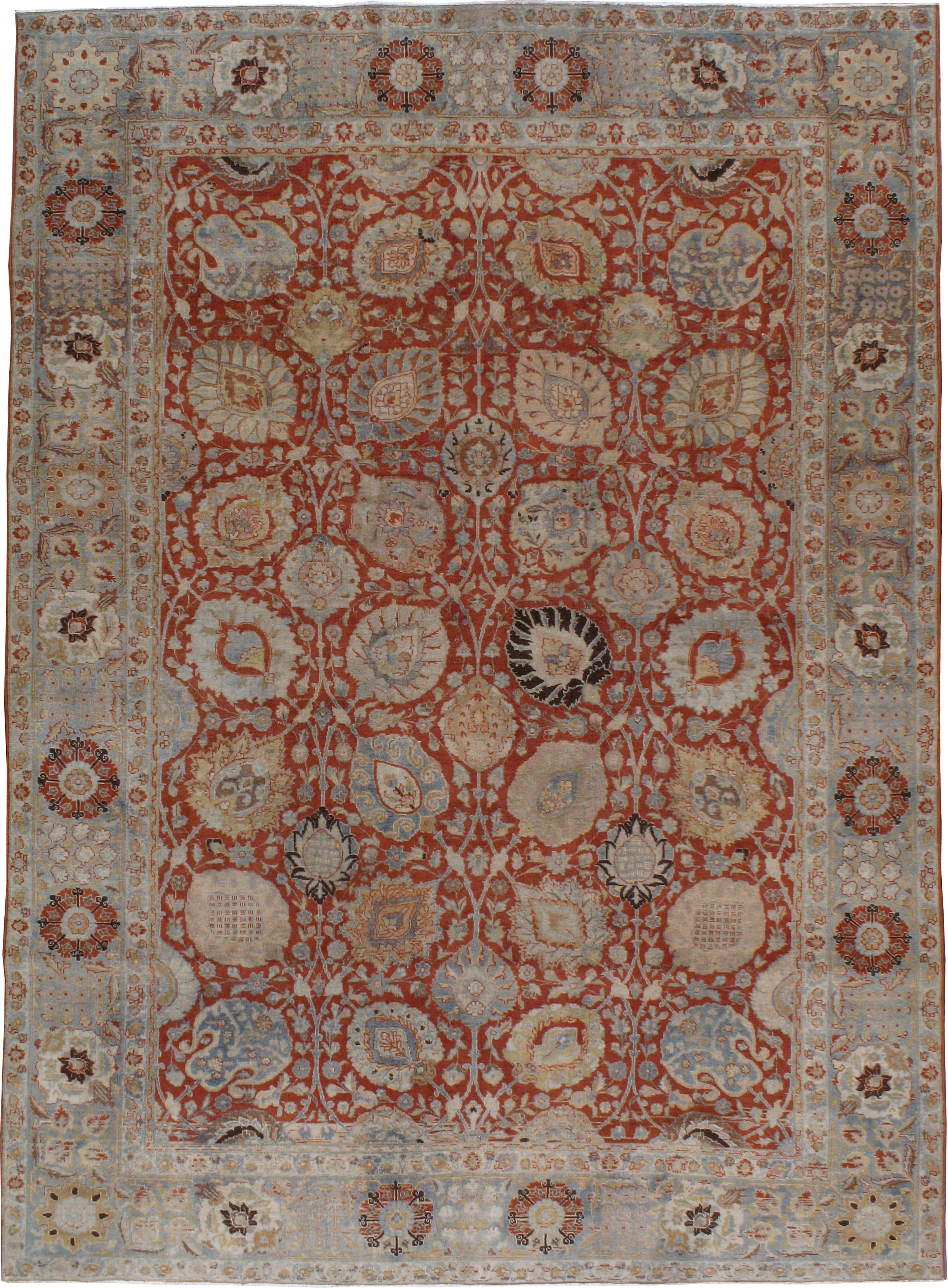 Antiker persischer Täbriz-Teppich