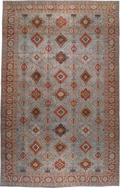Antigua alfombra persa de Tabriz 14ft. 5in. x 23ft. 1in.