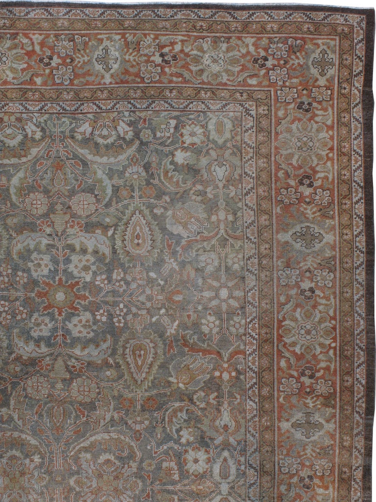 Alfombra Persa Antigua Mahal 15ft. 11in. x 19ft. 4in. en Bueno estado para la venta en New York, NY