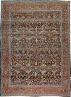 Antiker persischer Malayer-Teppich 11ft. 10in. x 16ft. 1in.