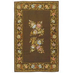 Vintage Ukrainian Needlepoint Rug