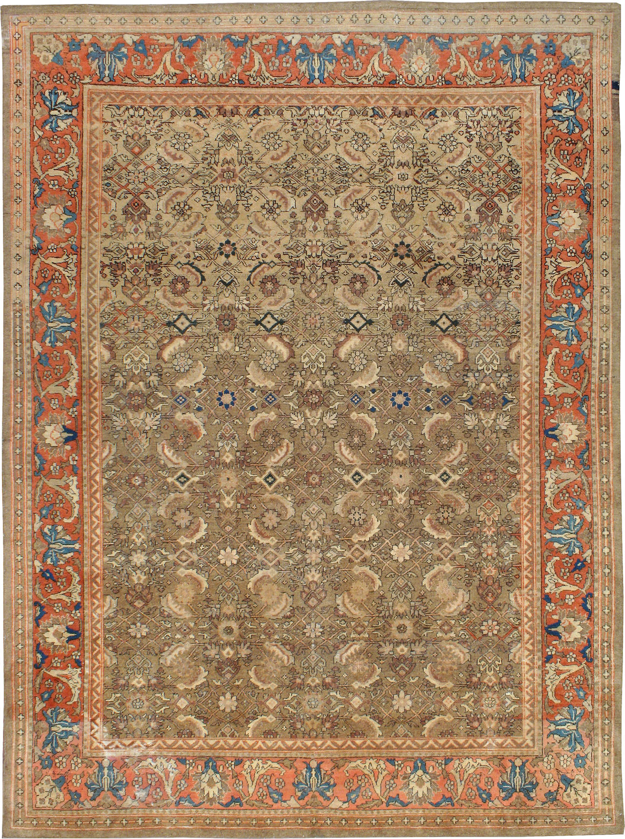Antique Indian Lahore Rug For Sale at 1stdibs