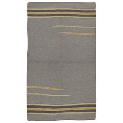 Europäischer Flachgewebeteppich im Vintage-Stil