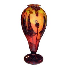 Le Verre Francais Art Deco Vase 11