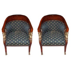 Two Empire Revival Chairs, Miklos YBL