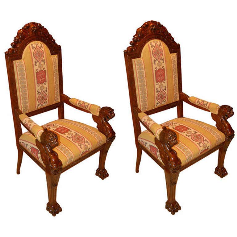 English Renaissance Wainscot Arm Chair For Sale at 1stDibs | english ...