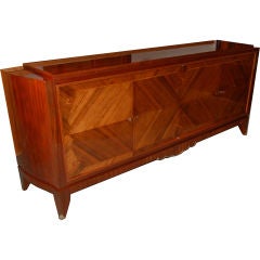 Art Deco Buffet in mahogany and rosewood.