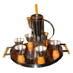 Vintage Cocktail Shaker Set by William Archibald Welden