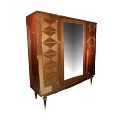 Vintage Art Deco Armoire