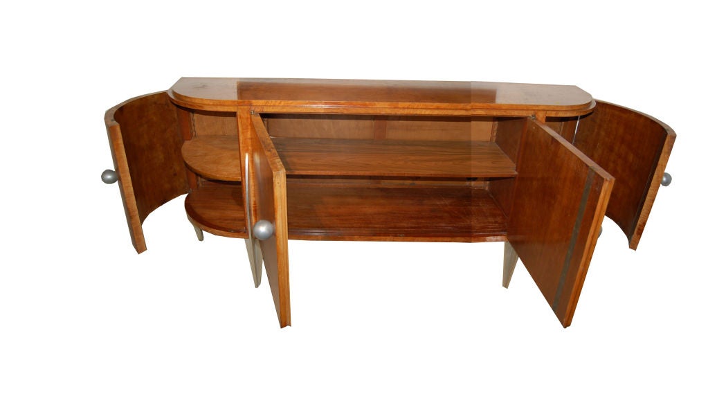 French Art Deco Dining Suite by Michel Dufet In Excellent Condition For Sale In Pompano Beach, FL