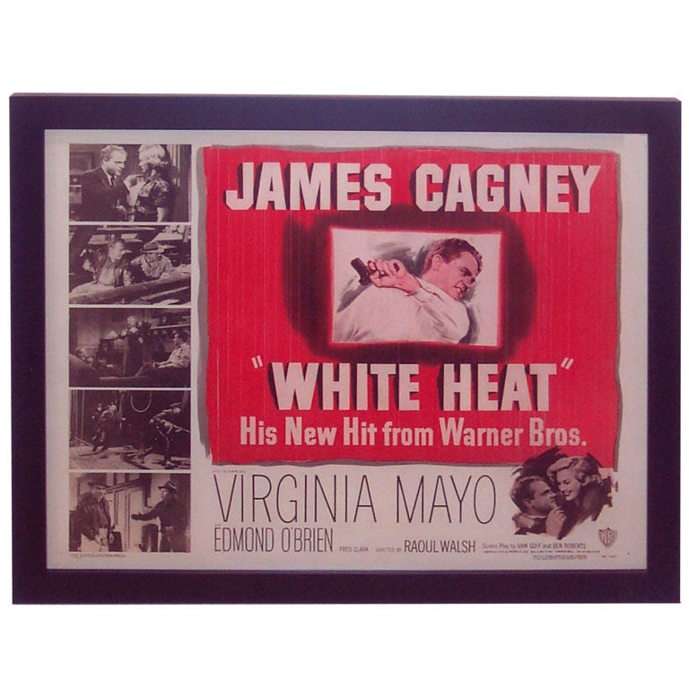 "White Heat" Warner Brothers Movie Poster For Sale