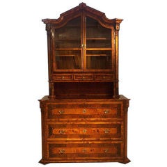 Baroque Vitrine Zopf Style Vitrine/Cabinet 4