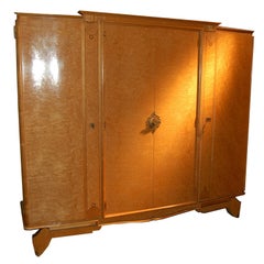 Antique French Art Deco Armoire