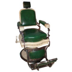 Barber Chair by Ernest Koken, from Empire State Building 7