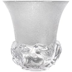 Used Edouard Cazaux Glass Vase