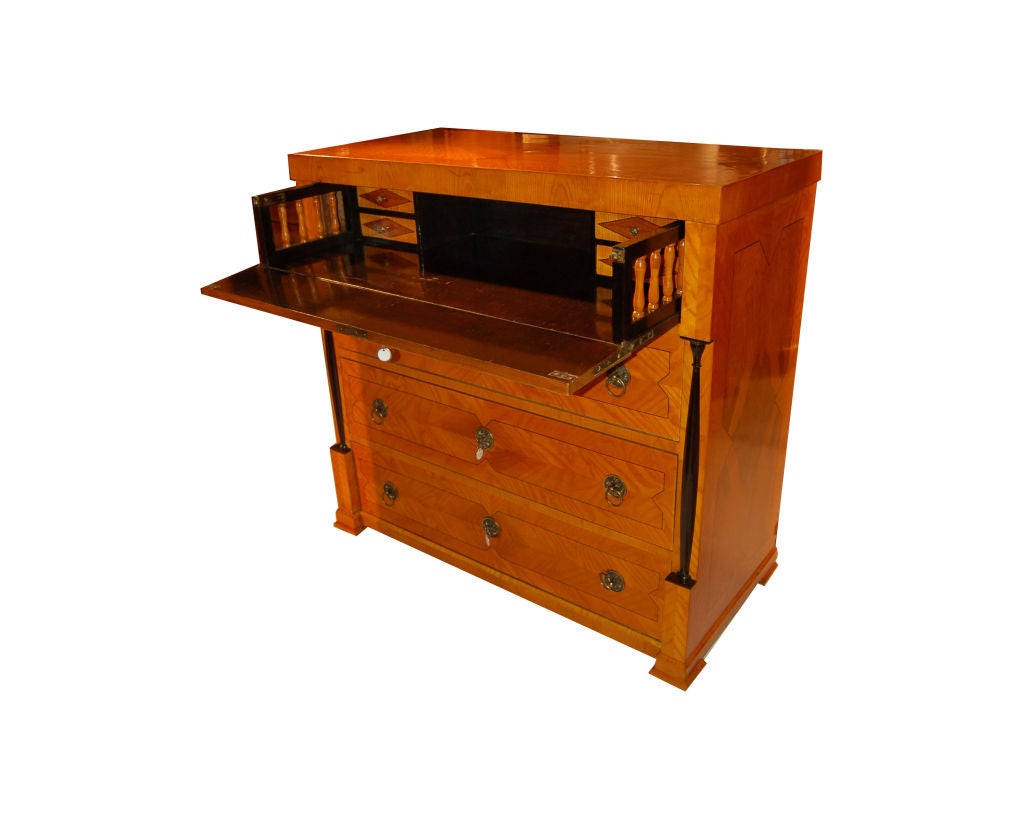 19th Century Biedermeier Butler Desk For Sale