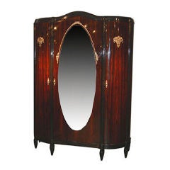 Vintage French Art Deco Armoire