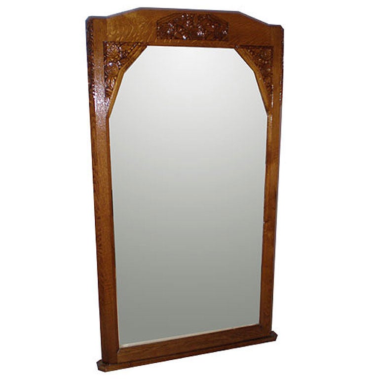 French Art Deco Mirror For Sale