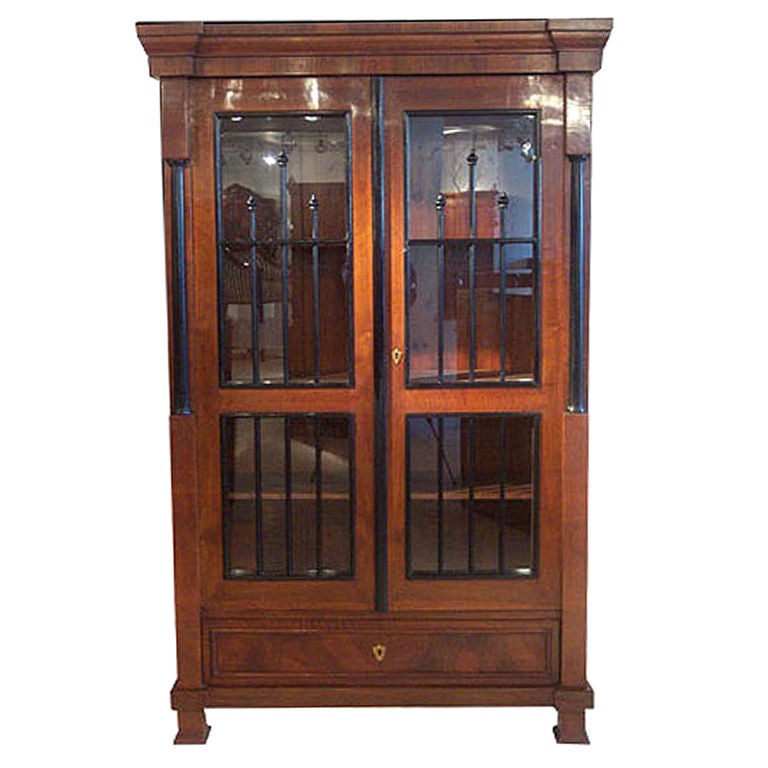 Biedermeier Bookcase / Vitrine