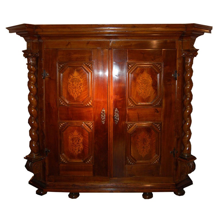 Baroque Entrance Hall Wardrobe For Sale