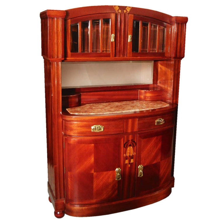Early Art Deco Sezession Cabinet