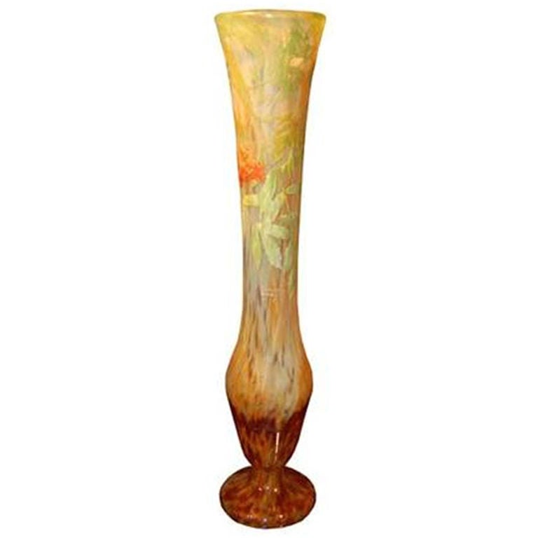 Vase by Daum Nancy For Sale