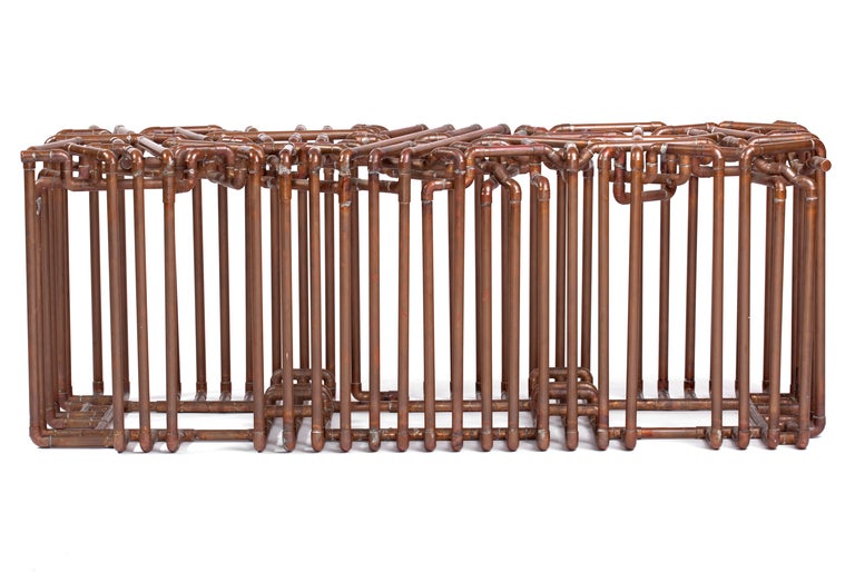 copper benches