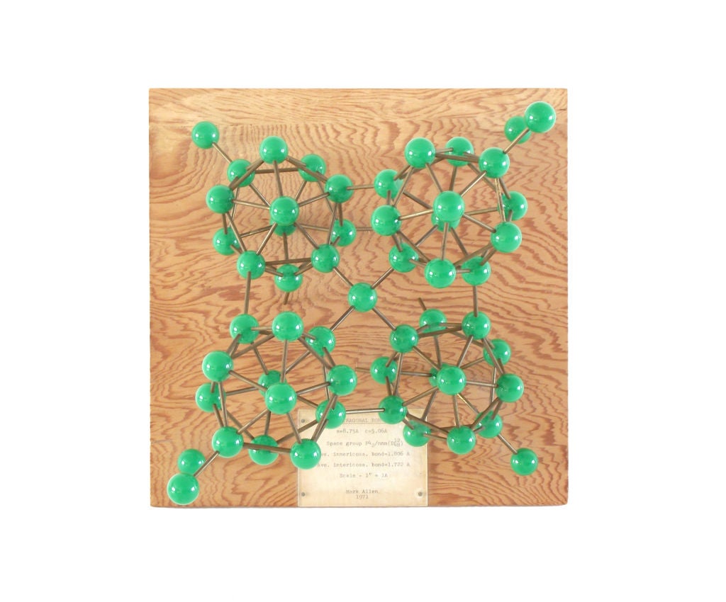 Classroom Molecular Model from Harvard University, 1971 In Excellent Condition In Brooklyn, NY